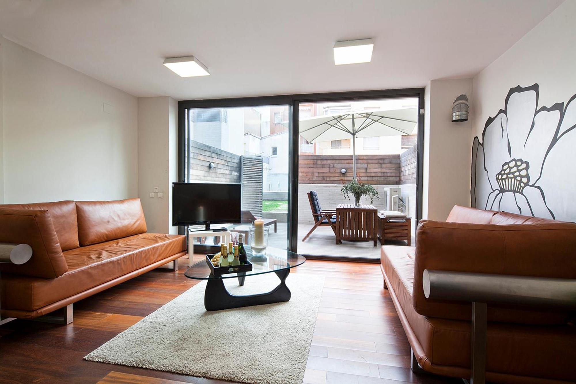 My Space Emirates - Splendid Apartment With Terrace And Pool Near Park Gueell Barcelona Zewnętrze zdjęcie